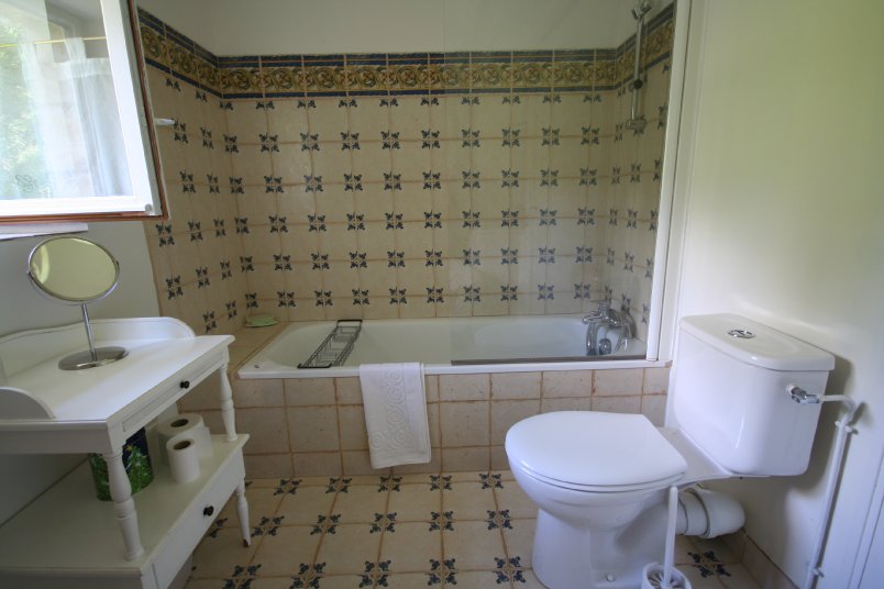 Salle de bain du gîte